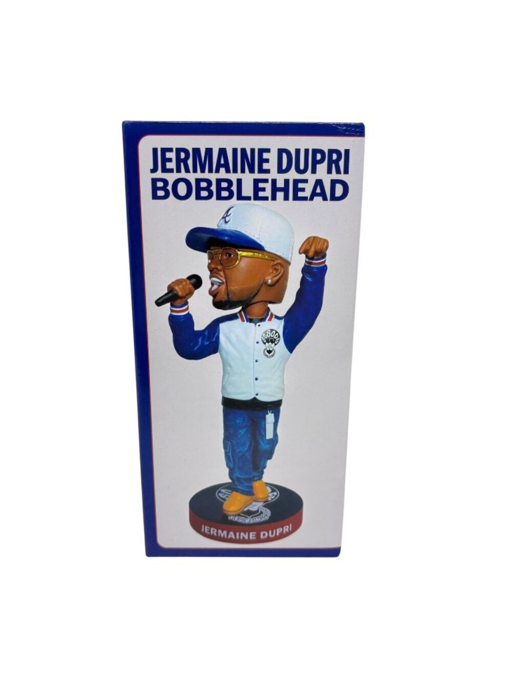 Jermaine Dupri Atlanta Braves Bobblehead SGA 7/22/26 MLB NEW Rap Hip Hop ATL